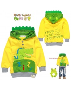 Fashion Boy's Cotton Hooded Sweater/ Jacket